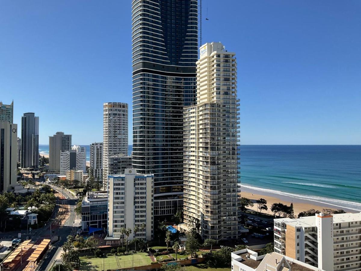 High Floor Ocean View At Surfers Paradise - Hotel Studio Gold Coast Exterior foto