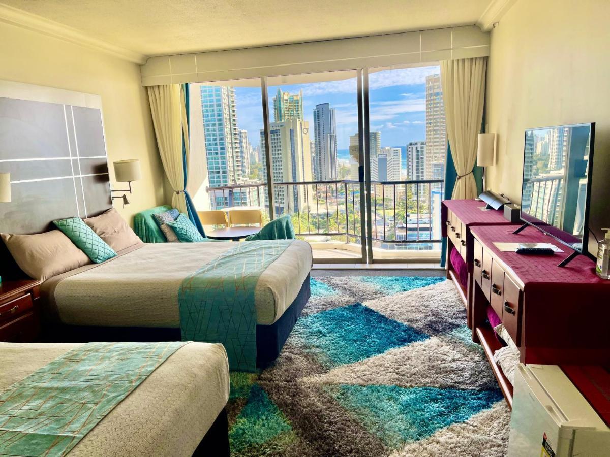 High Floor Ocean View At Surfers Paradise - Hotel Studio Gold Coast Exterior foto